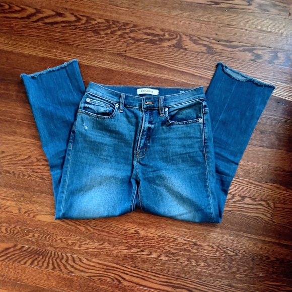 LILA RYAN Classic Blue Straight Leg Jeans 27 - Picture 1 of 5